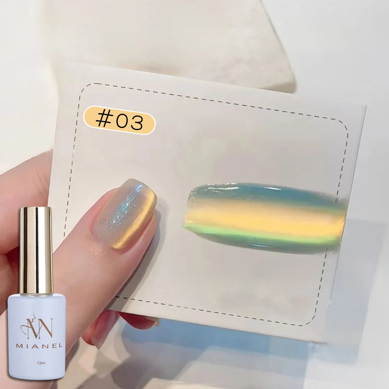 Mianel magnetic nail polishes