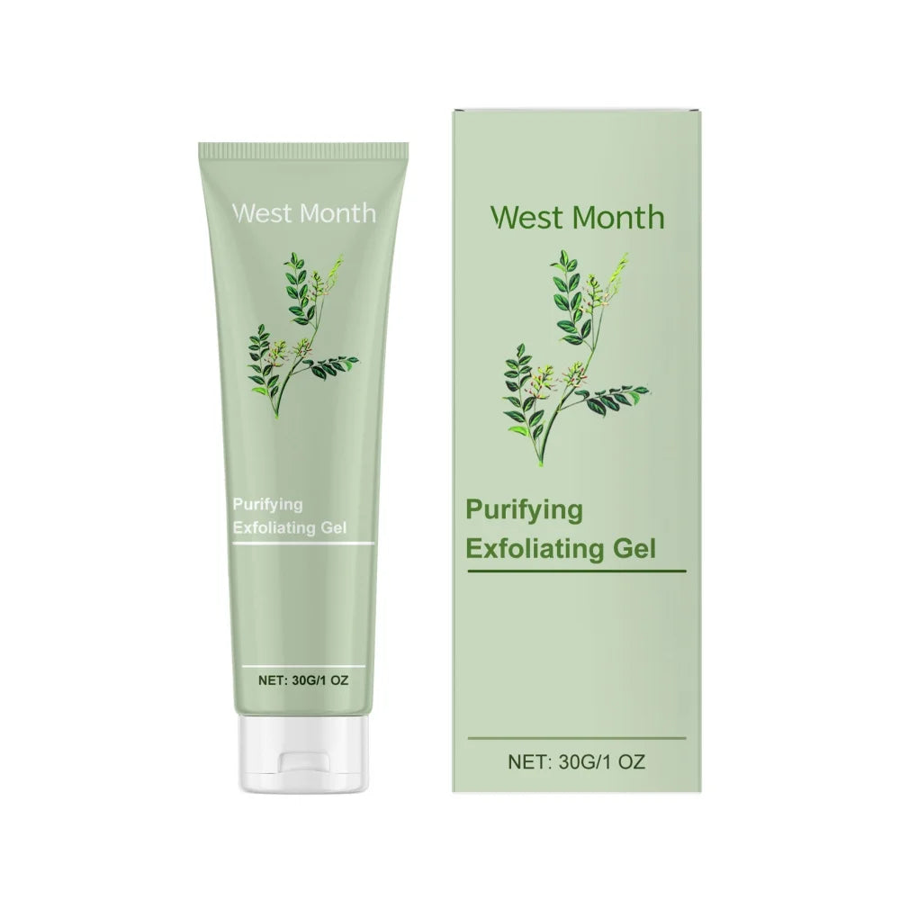 Exfoliante en gel purificante para el rostro West Month