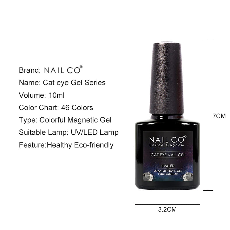 52 Esmaltes magnéticos NAILCO
