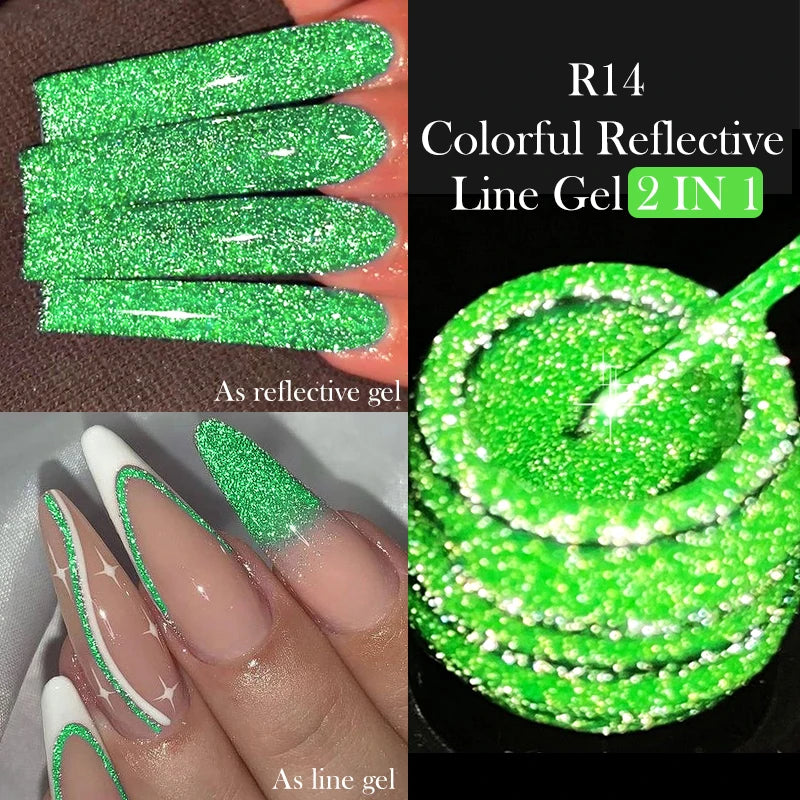 LILYCUTE esmalte brillante delineador UV