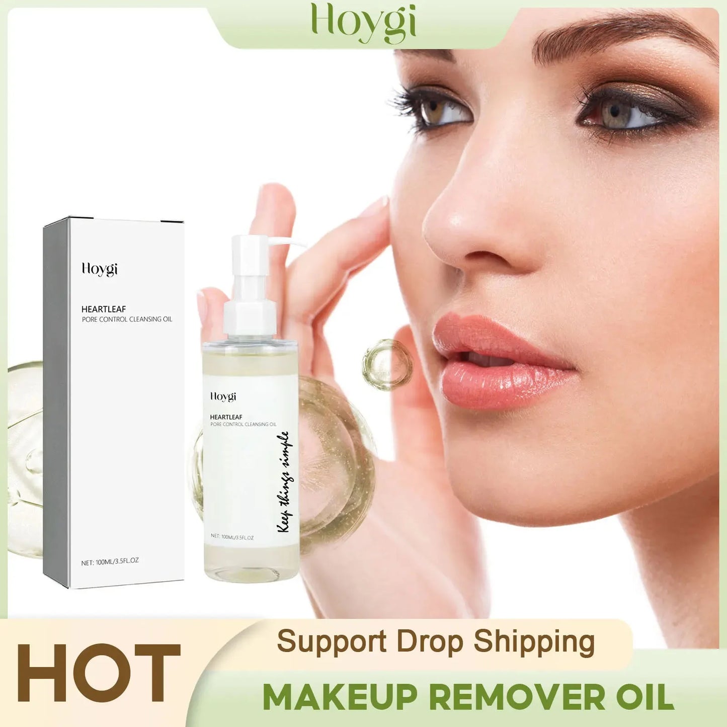 Aceite removedor de maquillaje Hoygi