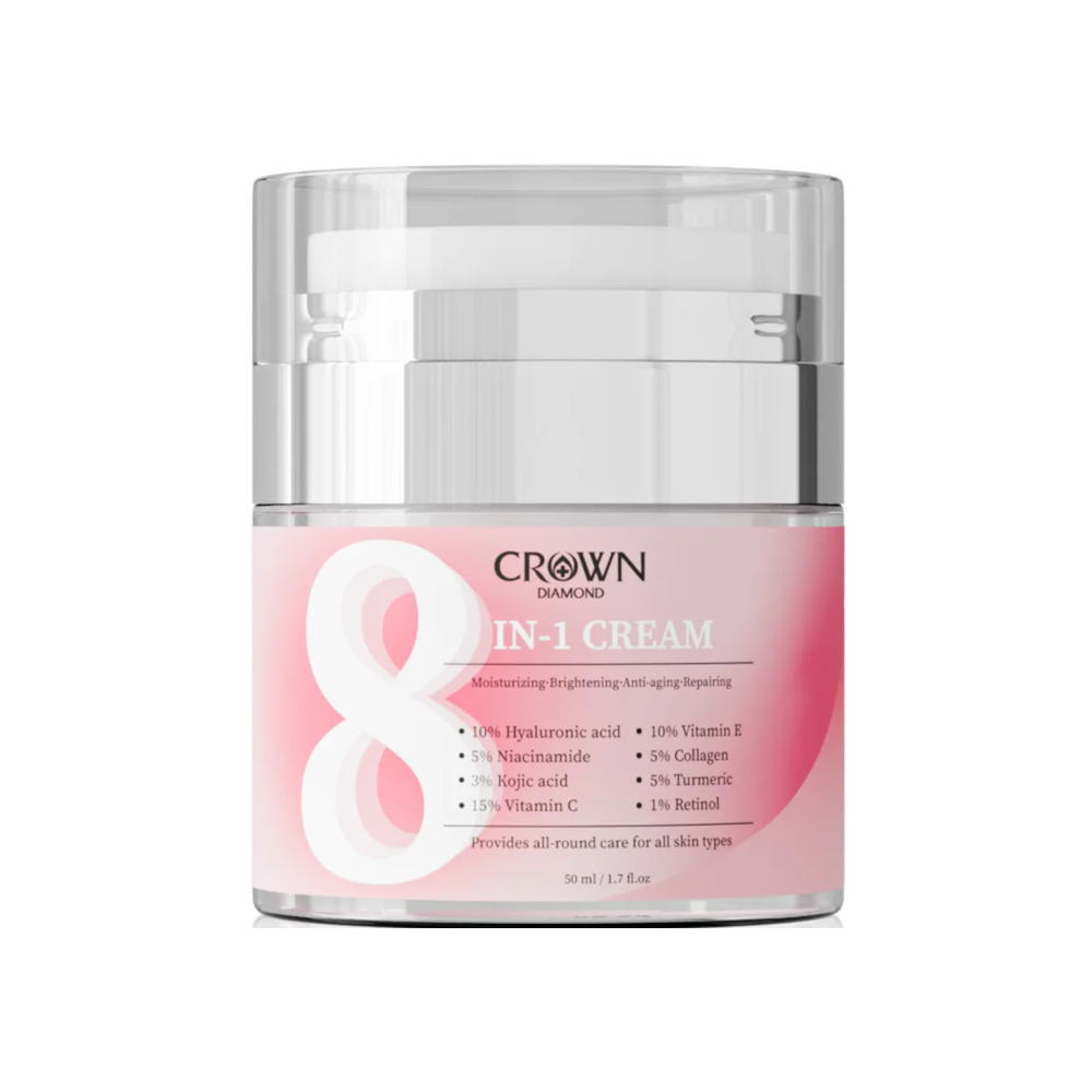 Crown Diamond 5 in 1 facial cream.