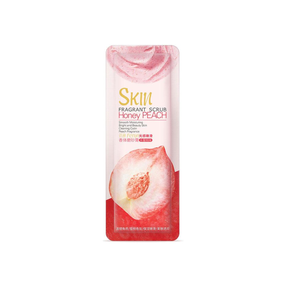 Exfoliante facial de melocotón Fenyi