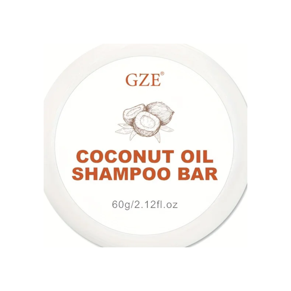 GZE Champú en barra, de aceite de coco con vitamina y ácidos grasos.