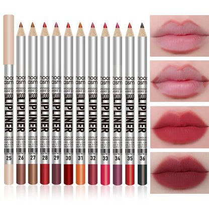 CHOOSE RASME Set of 12 Matte Lip Liners