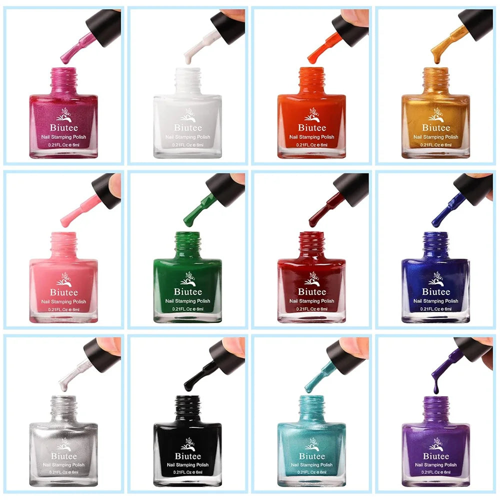 BIUTEE Set of 12 Enamels for prints