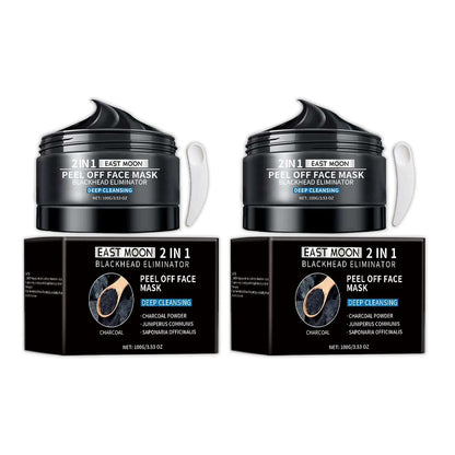 Mascarilla de carbon, exfoliante y elimina puntos negros.
