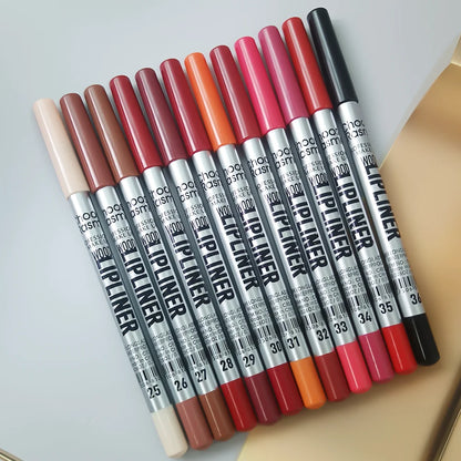 CHOOSE RASME Set of 12 Matte Lip Liners