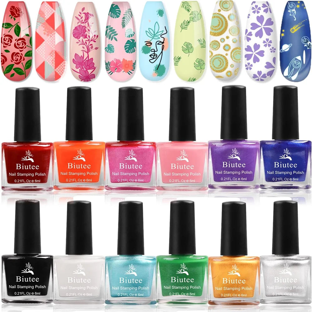 BIUTEE Set of 12 Enamels for prints