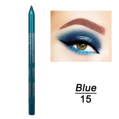 Kit de Sombras y Delineador de 12 Colores