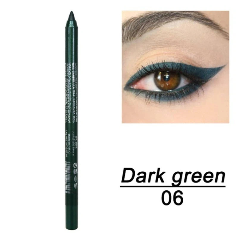 Kit de Sombras y Delineador de 12 Colores