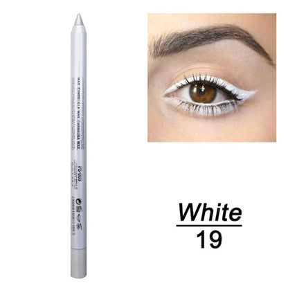 Kit de Sombras y Delineador de 12 Colores