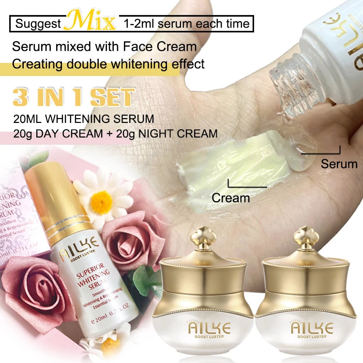 Set facial Ailke White Rose