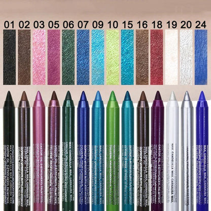 Kit de Sombras y Delineador de 12 Colores