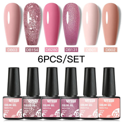 +50 Colecciones de 6 Esmaltes Semipermanentes MTSSII