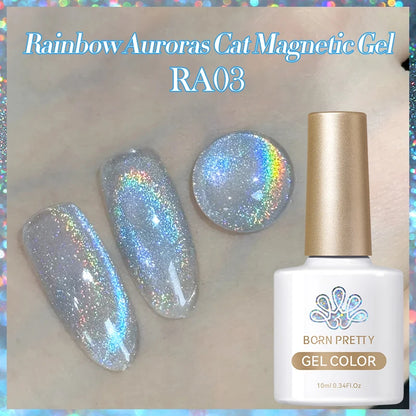 BORN PRETTY 6 Colors UV Magnetic Nail Polish