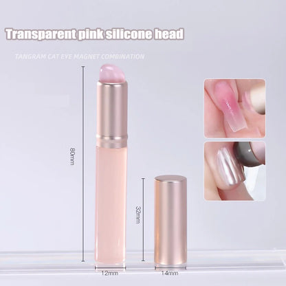 Pincel de silicona para efecto espejo