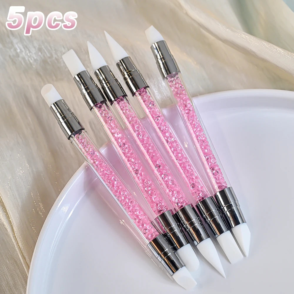 Silicone Nail Brush Set.