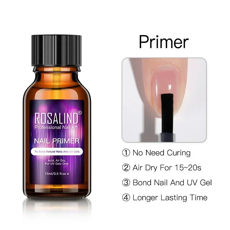 Top, Base, Prime and special ROSALIND UV drying