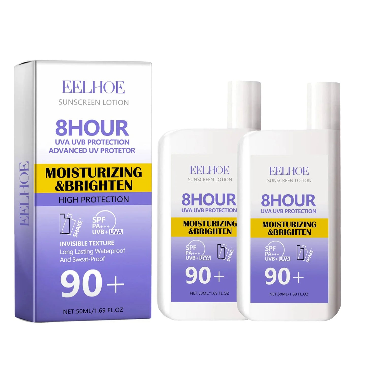 High protection sun cream SPF 90+