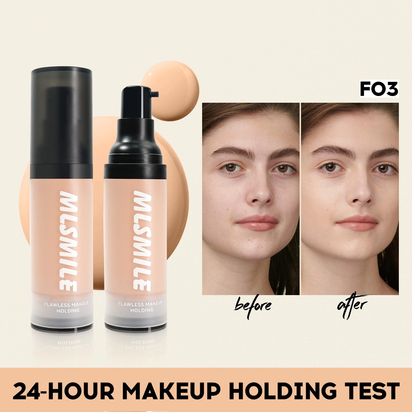 Mlsmile 2-in-1 Liquid Foundation