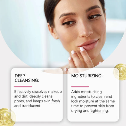 HANCHOBIT Aceite de limpieza facial profunda.