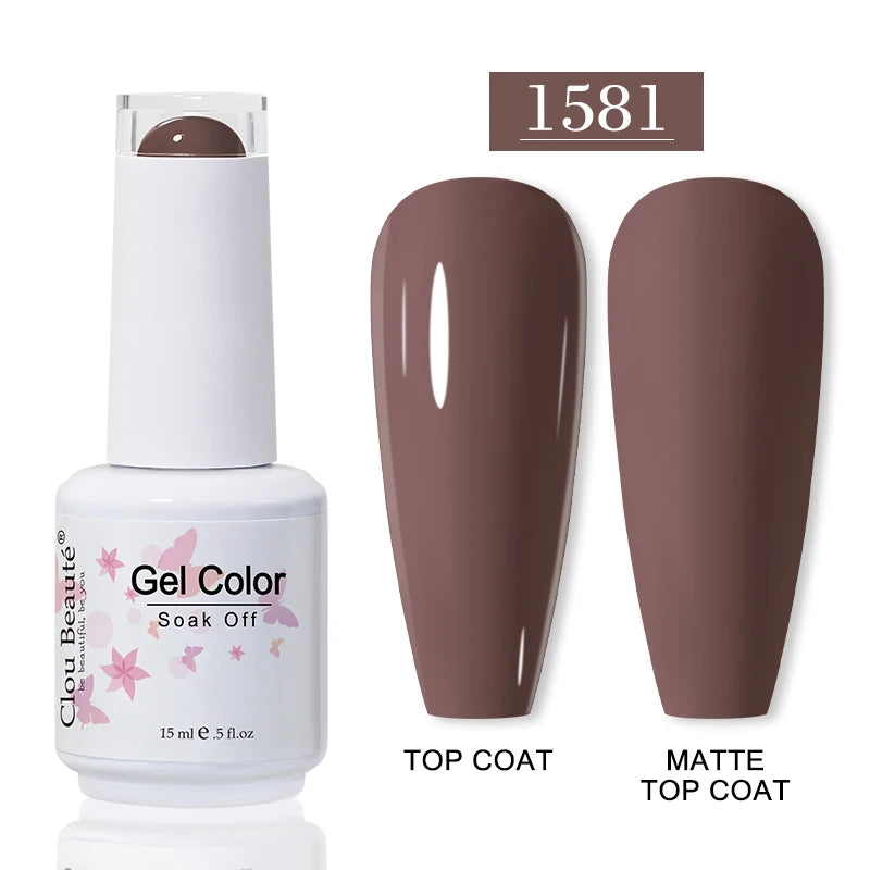 CLOU BEAUTE 30 colores de esmalte en gel de secado UV