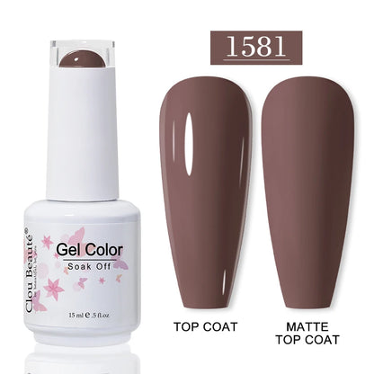 CLOU BEAUTE 30 colores de esmalte en gel de secado UV