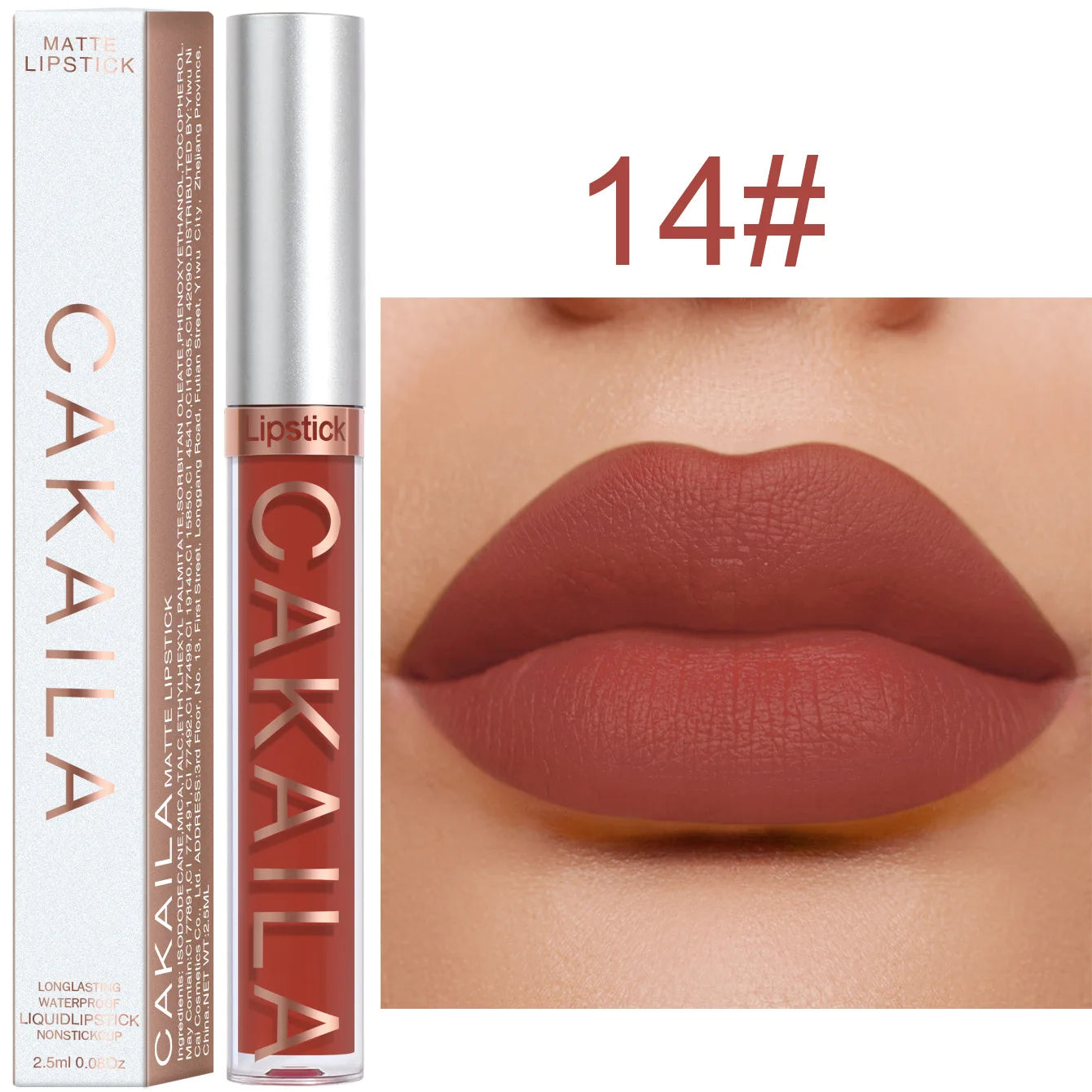 Liquid lipstick.