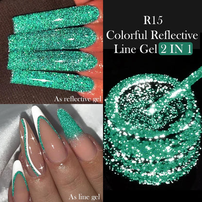 LILYCUTE  esmalte brillante delineador UV
