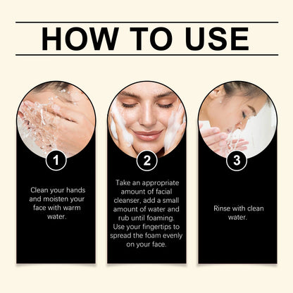 Limpiador facial de leche de arroz.
