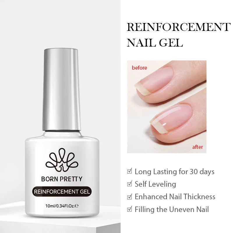 BORN PRETTY 6 Colors UV Magnetic Nail Polish