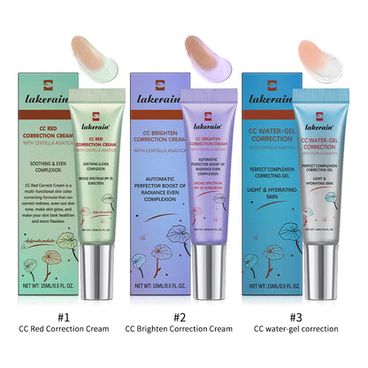 Set of 3 CC Creams - High Coverage Foundation with Centella