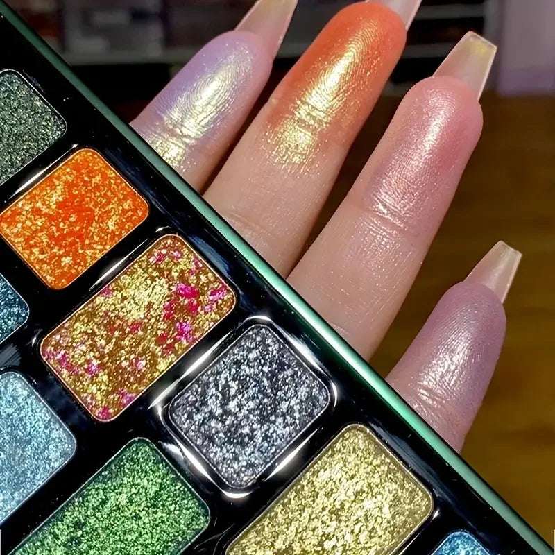 Paleta de Sombras Veronni Multicolor.