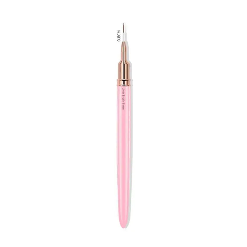 Manicure liner brushes.