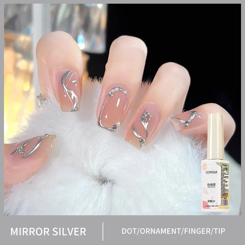 MAFANAILS metallic gel polishes