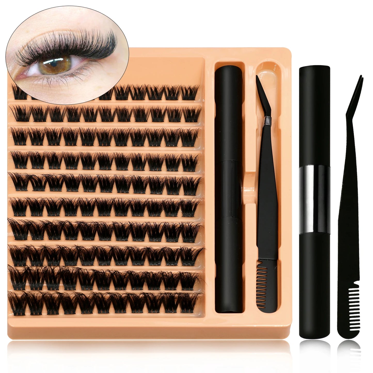 GROINNEYA Eyelash Extension Kit