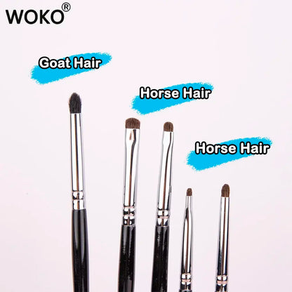 WOKO Small Smoky Liner Makeup Brushes