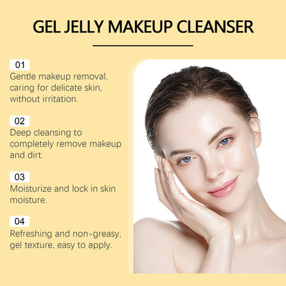 Gel de cúrcuma, desmaquillante y refrescante para una piel sin imperfecciones.