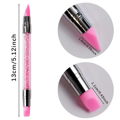 Silicone Nail Brush Set.