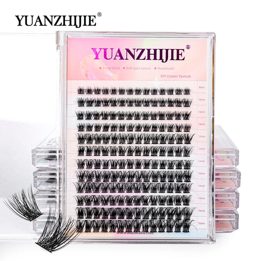 DIY False Eyelashes in Clusters