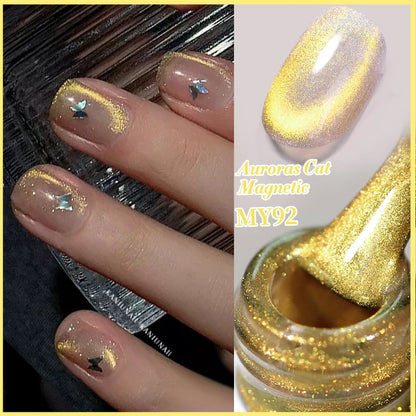 BORN PRETTY 6 Colors UV Magnetic Nail Polish