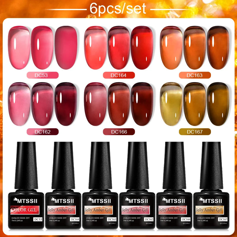 +50 Colecciones de 6 Esmaltes Semipermanentes MTSSII