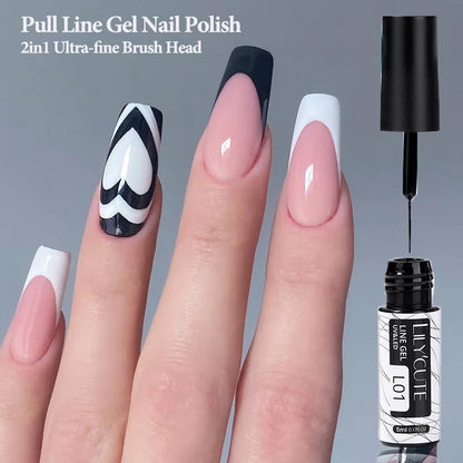 LILYCUTE 7 esmaltes en gel delineador