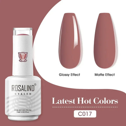 Esmalte en Gel Rosalind UV/LED. Colección 1