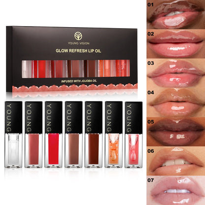 Set of 7 YOUNG VISION Lip Glosses