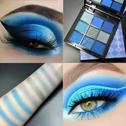 Paleta de Sombras Rebellius girl de 9 Colores.