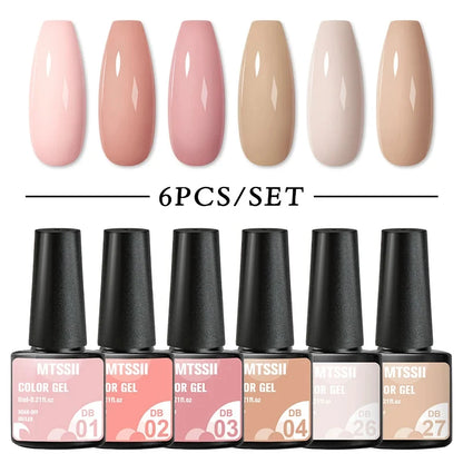 +50 Colecciones de 6 Esmaltes Semipermanentes MTSSII