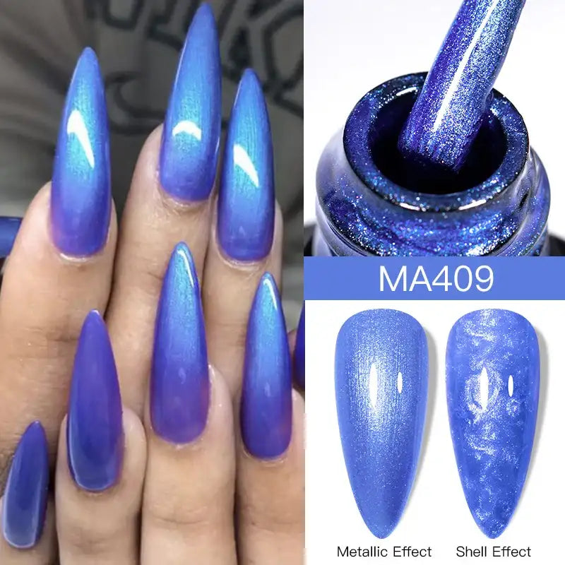 9 Esmaltes metálicos MEET ACROSS