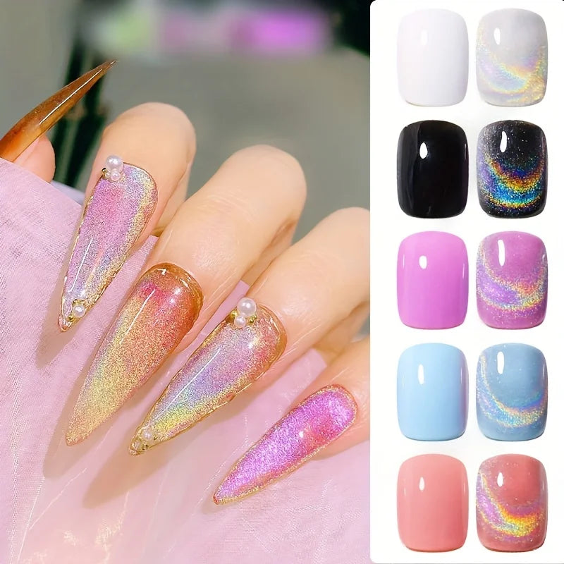 Misscheering Rainbow Magnetic Nail Polish